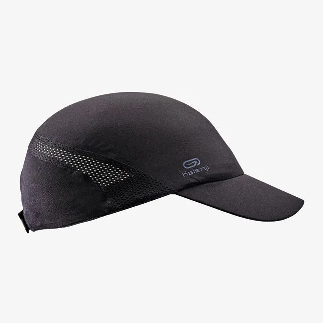 Mũ Chạy Bộ Có Thể Điều Chỉnh Nam/Nữ Kalenji đen 8573813