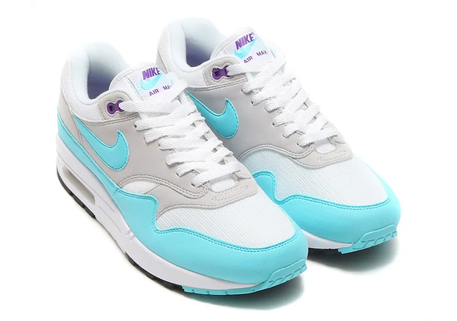 Giày Nike Air max 1 Aqua 908375 105 - Ảnh 2