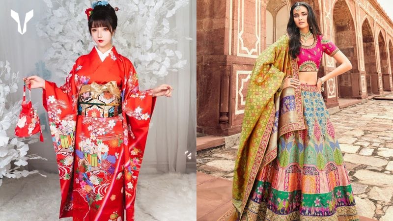 Trang phục Sarong và Kimono