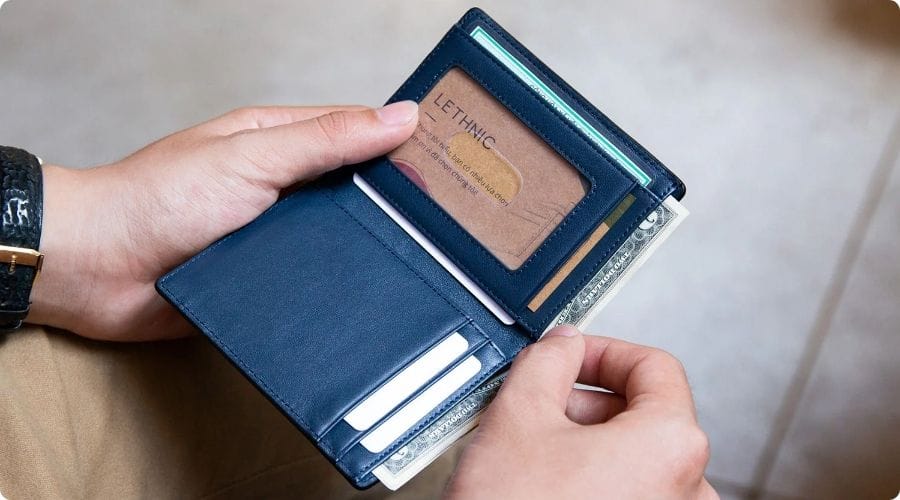 Ví da gập Bloss 2