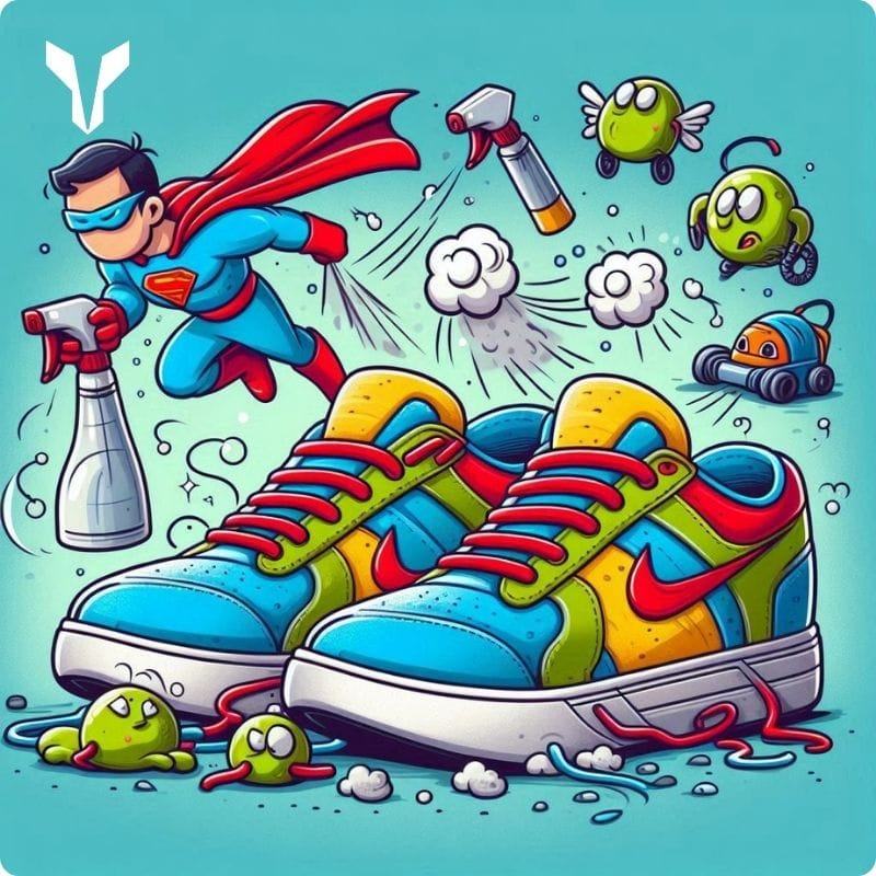Cách khử mùi hôi giày.