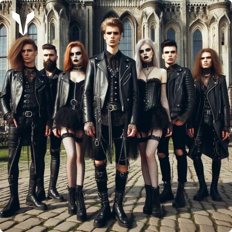 Đặc Điểm Nổi Bật Của Thời Trang Gothic