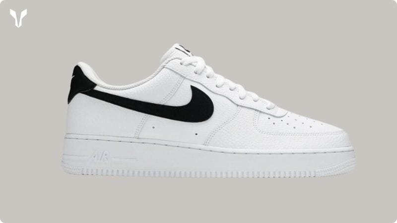Giày Nike Air force 1 white black CT2302 100 auth A