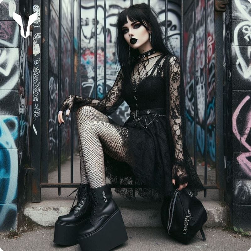 Phối Đồ Gothic Cho Nữ