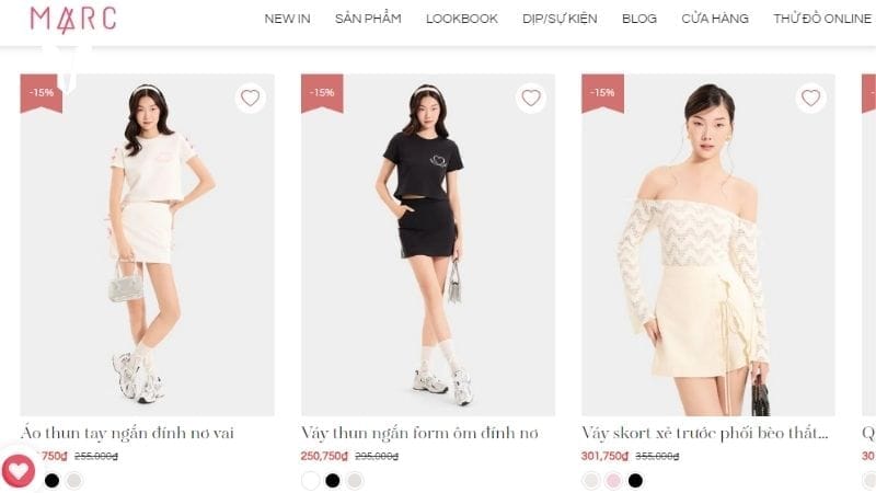 Website Marc.com.vn