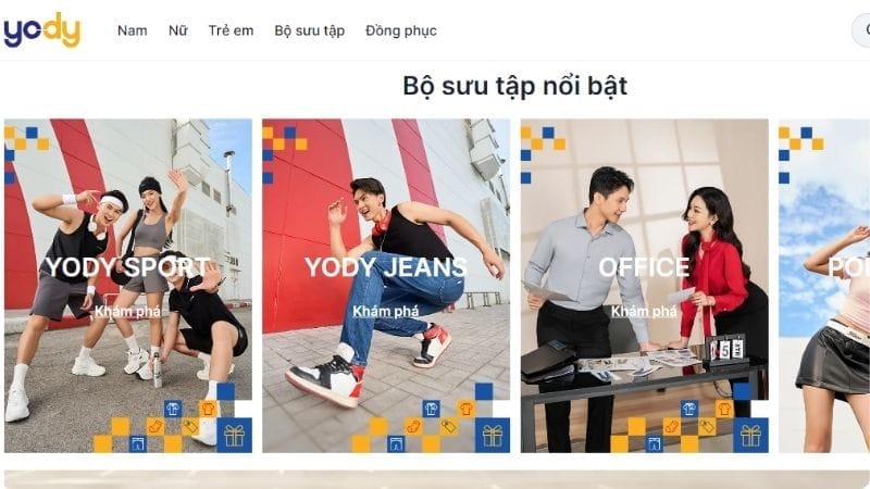 Website Yody.vn